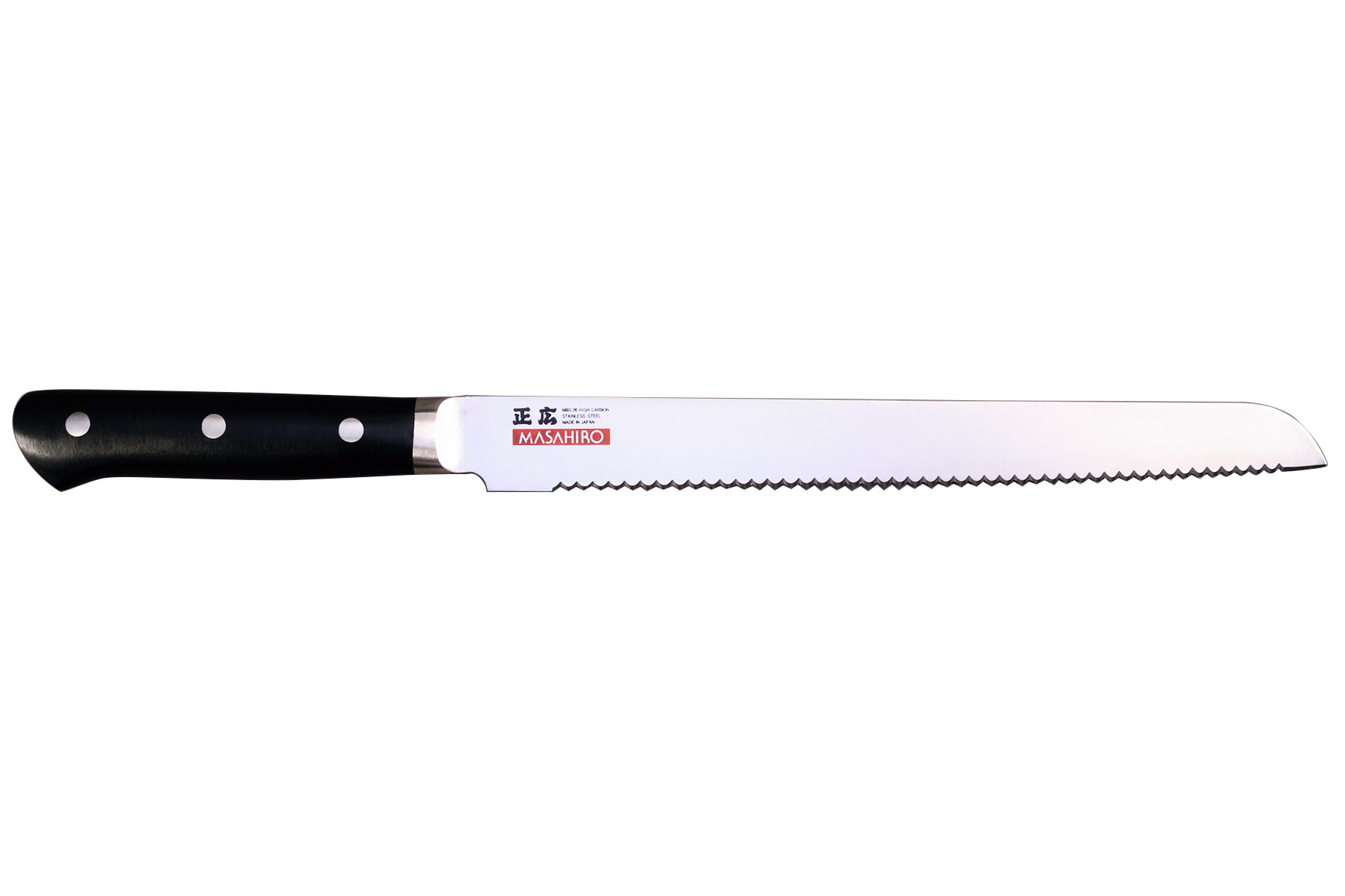 Couteau japonais Masahiro - Couteau à pain 24 cm