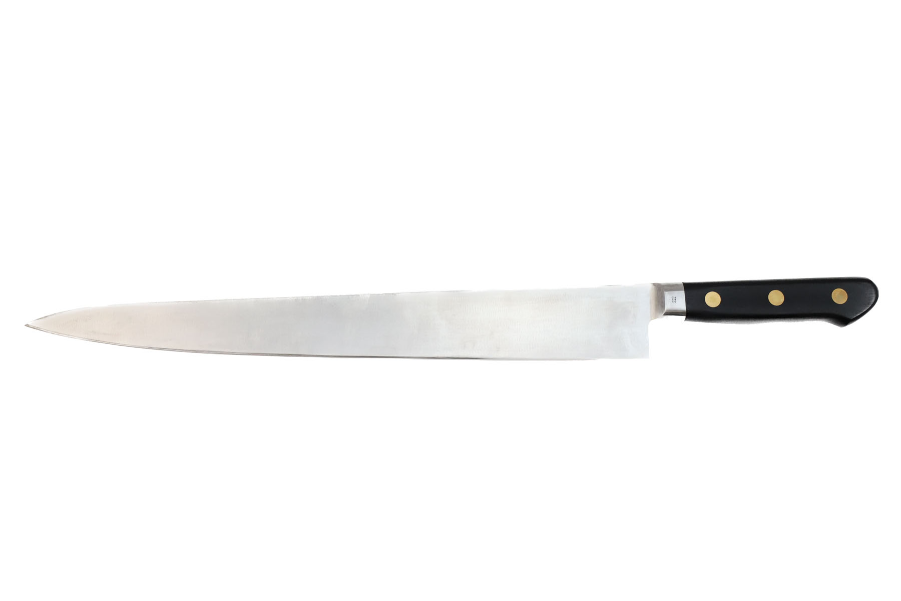 Couteau japonais Misono Swedish  Sujihiki 36 cm acier au carbone suedois
