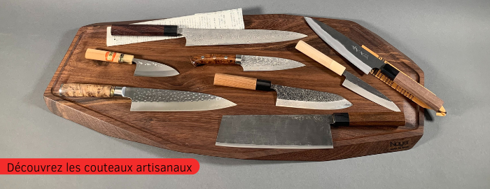 Couteaux de cuisine japonais artisanaux