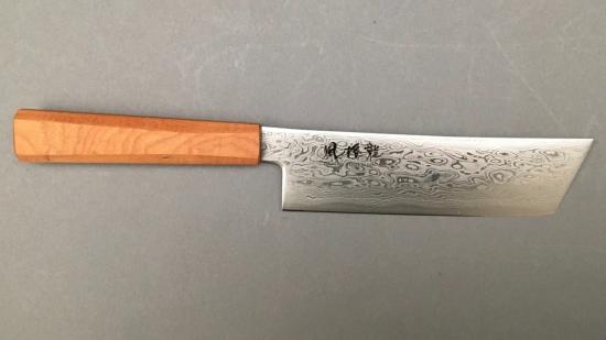 COUTEAU JAPONAIS ARTISANAL NAKIRI RYUSEN GAMME FUKAKURYU HOCHO