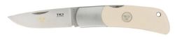 COUTEAU PLIANT JAPONAIS FALLKNIVEN TK3 MICARTA IVOIRE