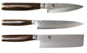 Set de 3 couteaux japonais Kai Shun Premier "Forme vegan"