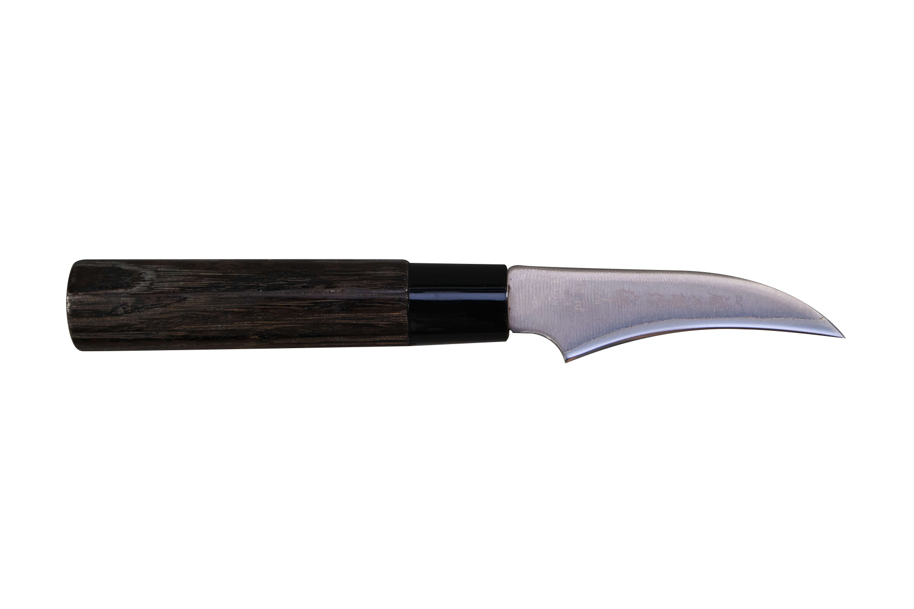 Couteau japonais Zen Black Tojiro bec d'oiseau 7 cm