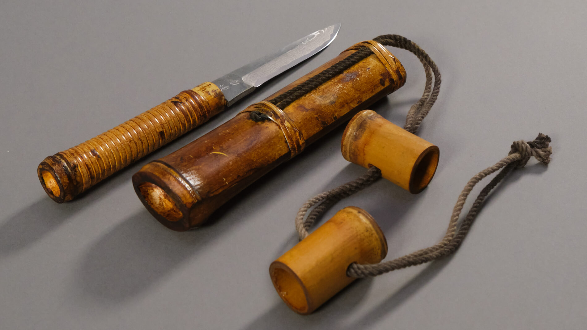 Couteau fixe japonais artisanal "Saji"