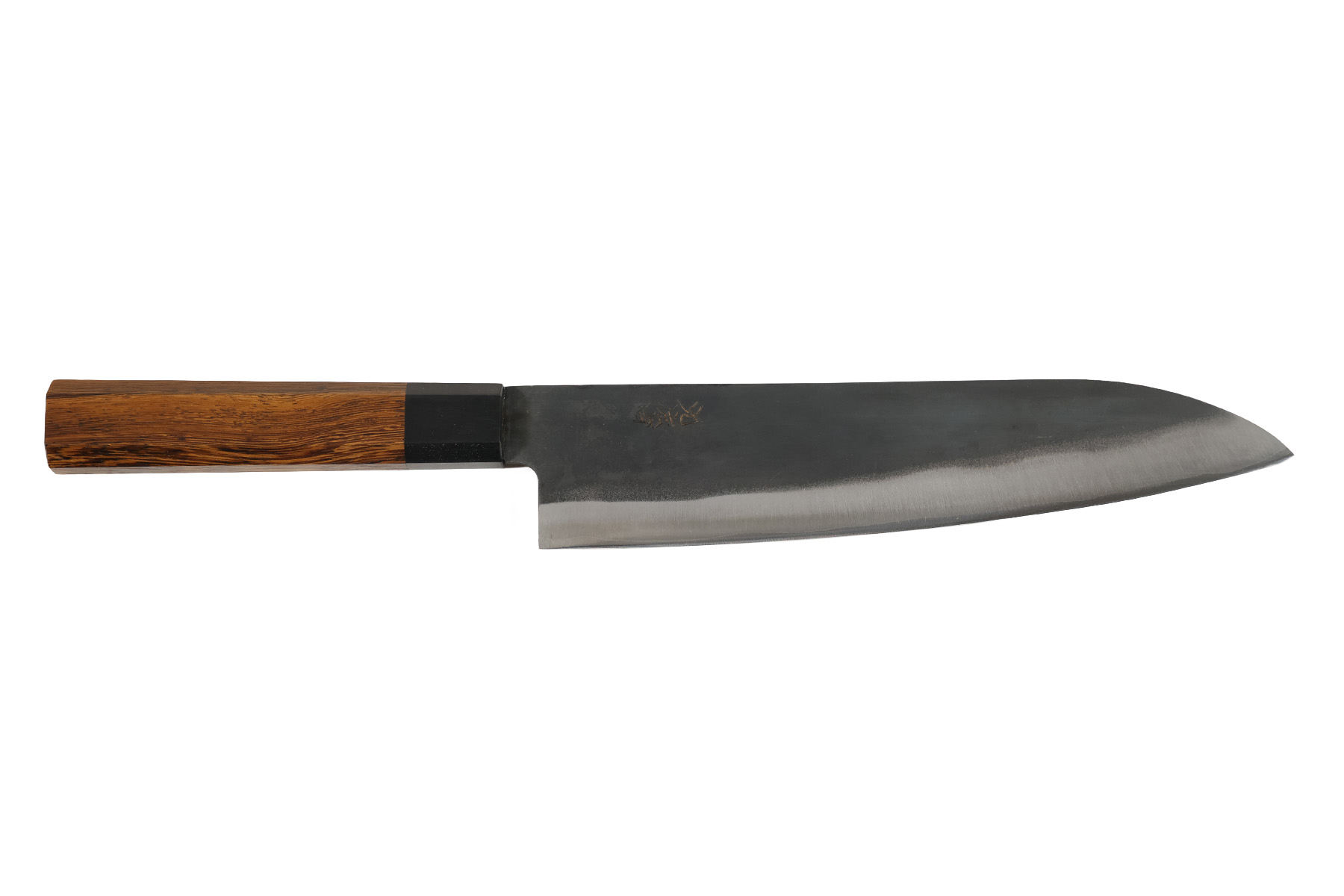 Couteau japonais artisanal Yoshida Hamono - couteau Gyuto 21 cm - Aogami - palissandre