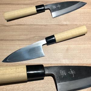 Couteau japonais artisanal Morikatsu - deba 105 mm