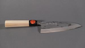 Couteau japonais artisanal Shigeki Tanaka "classic"  Deba 17 cm