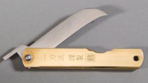 COUTEAU PLIANT JAPONAIS HIGONOKAMI "FLEURISTE"