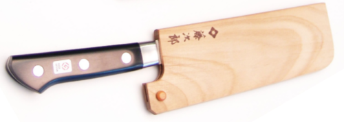 Protège-lame/saya pour couteau nakiri 18 cm Tojiro