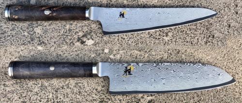 Set de 2 couteaux japonais Miyabi 50000MCD67 Utilitaire + Santoku