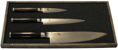 Coffret de 3 couteaux japonais Kai Shun Classic Damas (office-utilitaire-chef)