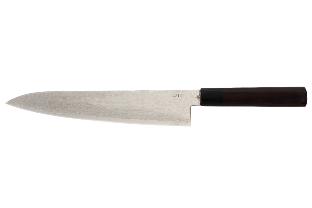 Couteau japonais de Yoshida Hamono ZA18 - Couteau de chef 24 cm