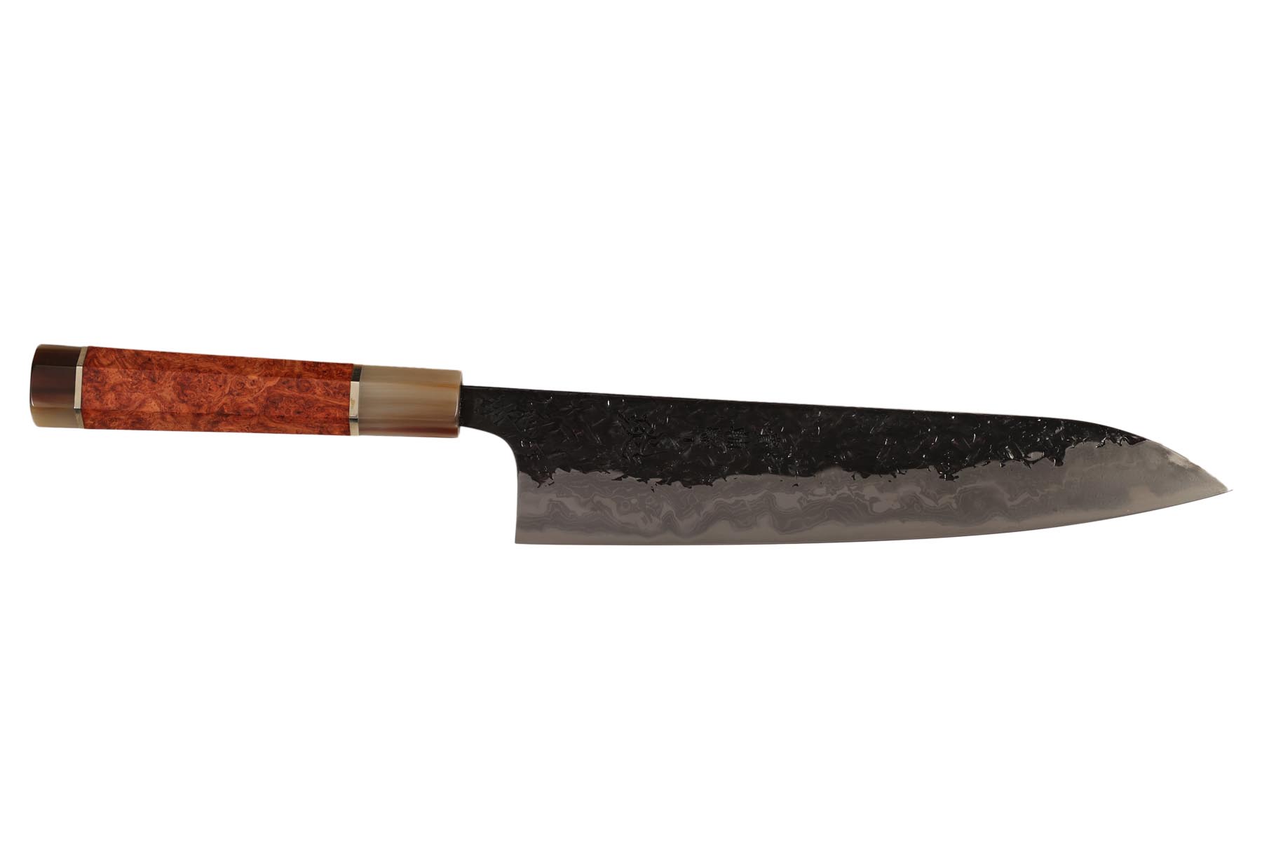 Couteau japonais d'exception de Manaka Hamono - Couteau gyuto 24 cm