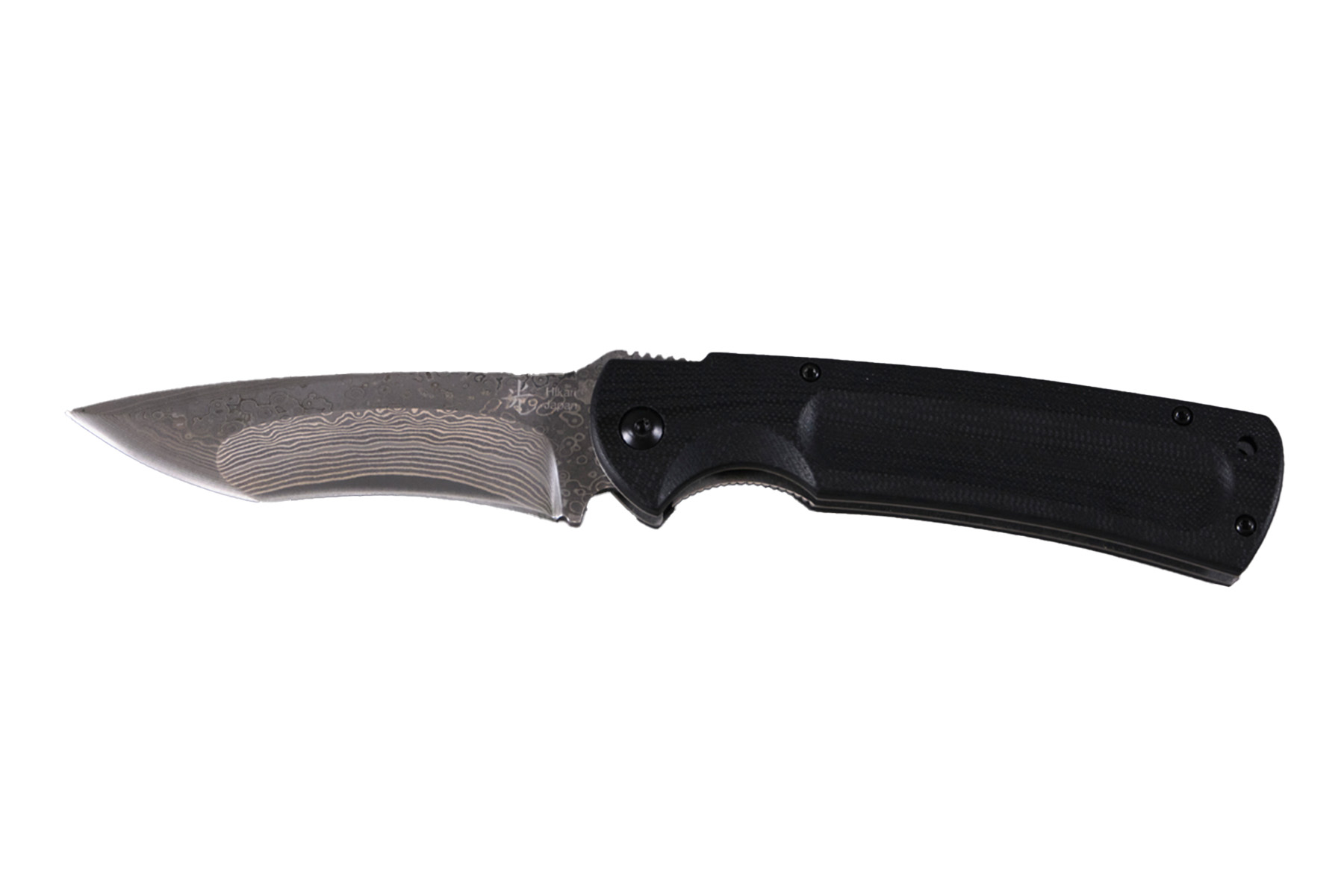 Couteau japonais Higonokami Suminagashi carbone