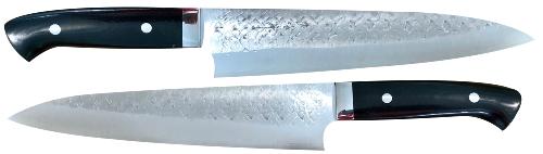 Couteau artisanal de Takeshi Saji - Chef 240 mm - SRS-240-G10