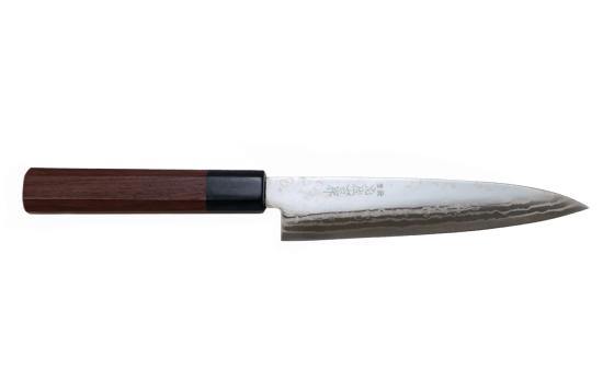 Couteau japonais artisanal de Yoshida Hamono - Couteau petty 15 cm - ZDP189 Damas