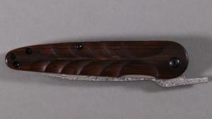 Couteau pliant japonais Suminagashi cocobolo