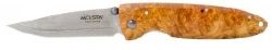COUTEAU JAPONAIS PLIANT MCUSTA MC-16D QUINCE-WOOD DAMAS