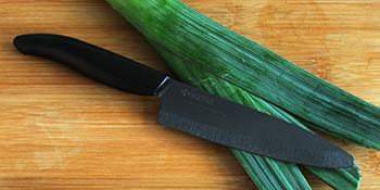 Couteau de cuisine à lame céramique noire