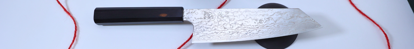 Couteau japonais Hatsukokoro ATS-34 Damas