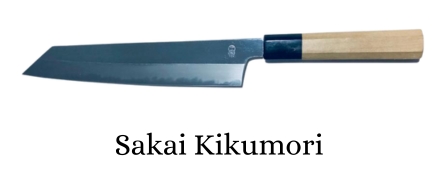 couteau japonais artisanal sakai kikumori 