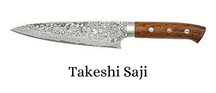 Couteau artisanal japonais Takeshi Saji 