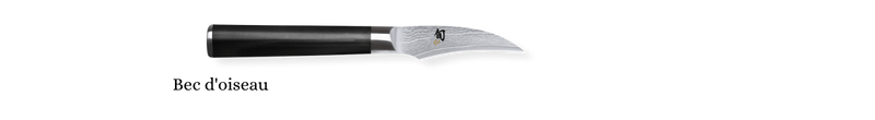 Couteau japonais bec d'oiseau